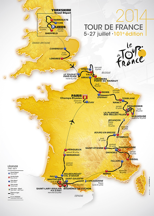 Le Tour de France 2014 