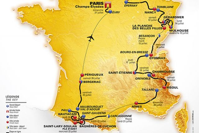 Sur Quelle Chaîne Regarder Le Tour De France Tour de France 2014 - Trois massifs montagneux au programme - Stations
