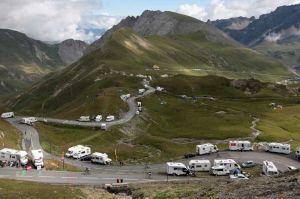 Tentative de record du monde de vitesse sur neige en VTT