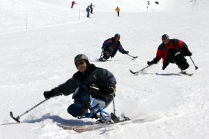 Ski alpin - Les handisports à Tignes