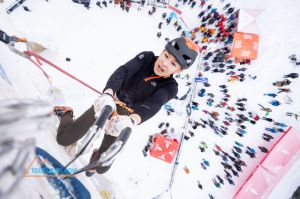 La Plagne - Coupe du monde d'escalade sur glace