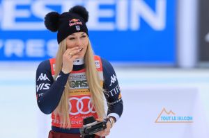 Ski alpin - Lindsey Vonn brille encore sur la descente de Tarvisio