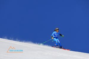 Julia Scheib reine de Kronplatz et Brignone médaille d’or du retour gagnant