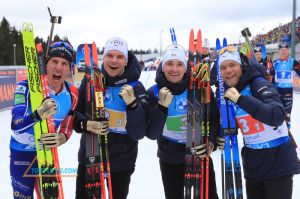Biathlon - La France en or - Les Bleus s'imposent sur le relais