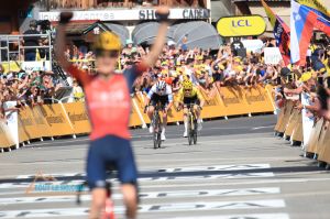 Tour de France - Jonas l'homme en jaune
